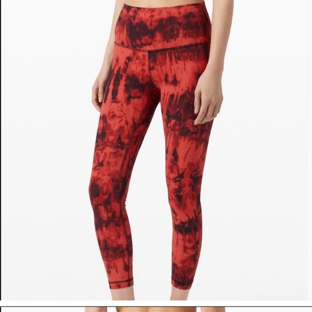 Lululemon align High rise pant 25in - Game day red